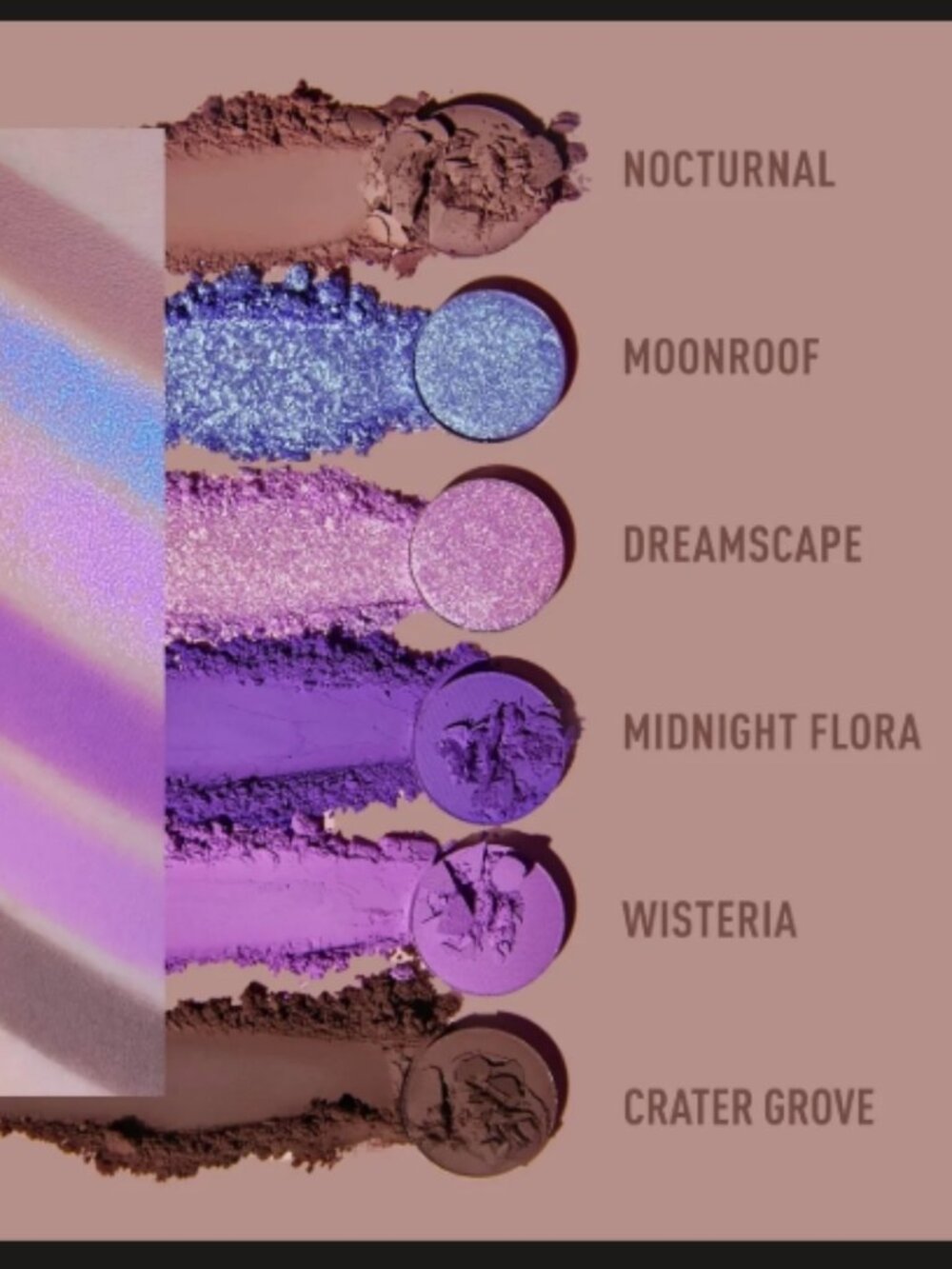 KALEIDOS ‘Futurism VI: Lunar Lavender’ Eyeshadow Palette - 6 shades - Picture 3 of 13